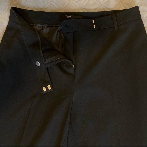 Chaus Dress Career Pants Black Size 8 - Picture 3 of 7
